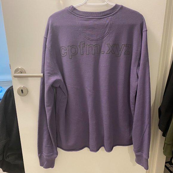 >>>Cactus Plant Flee Market CPFM purple sweater Very rare - Picture 2 of 2